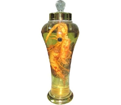 Bình rượu ngâm nhân sâm tươi Hàn Quốc  - 