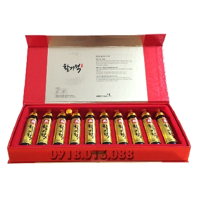 Nước hồng sâm hàn quốc dạng ống 20ml - 