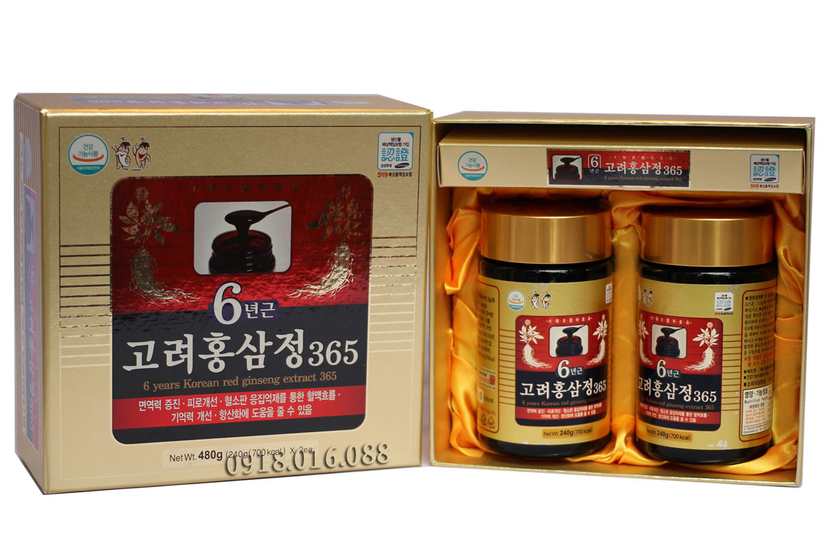 Bảng báo giá bán Cao hồng sâm chính phủ Hàn Quốc - ĐẠI HỒNG PHÁT 0918.016.088