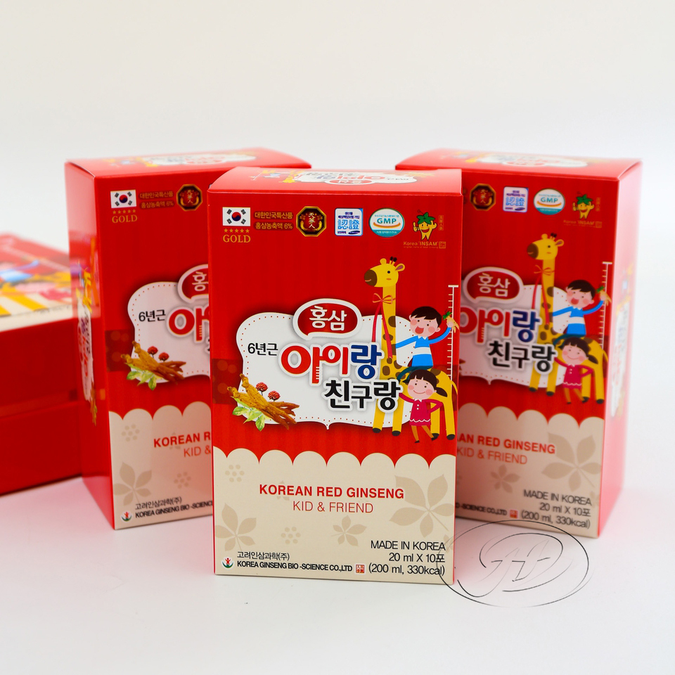 Bảng báo giá bán Nước hồng sâm Hàn Quốc dành cho trẻ em - ĐẠI HỒNG PHÁT 0918.016.088